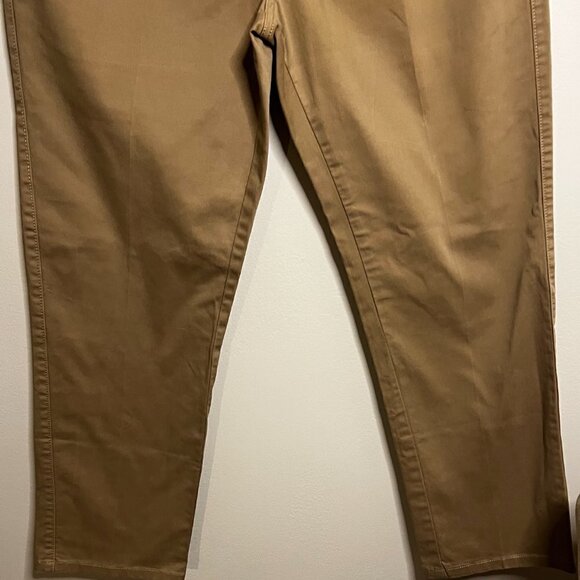 Peter Millar Men's Plain Front Khaki colored Jeans Size 34 x 27 - Picture 3 of 9